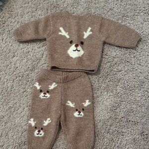 Zara Cozy Tan Knit Sweater